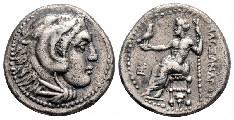 Greek 
KINGS OF MACEDON, Alexander III 'the Great' (Circa 336-323 BC) 
AR Drachm...