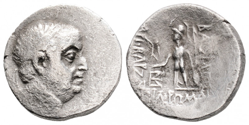 Greek
KINGS OF CAPPADOCIA, Ariobarzanes I Philoromaios (Circa 96-63 BC)
AR Drach...