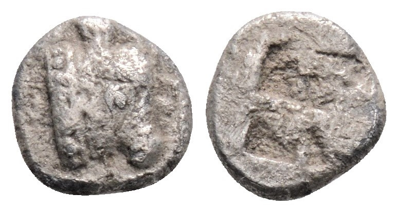 Greek 
THRACO-MACEDONIAN REGION (Circa 5th century BC)
AR Hemiobol (7.5mm, 0.5g)...