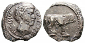 Roman Republic
QUINTUS LABIENUS. (early BC 40). Uncertain mint in Syria or in Southeastern Asia Minor.
AR Denarius (18mm 3.7g)
Obv: Q LABIENVS PARTHIC...