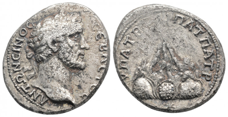 Roman Provincial
CAPPADOCIA, Caesarea, Antoninus Pius (138-161 AD)
AR Didrachm (...