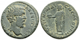 Roman Provincial
LYDIA. Sardes. Clodius Albinus (Caesar, 193-195 AD).
AE Bronze (24mm 8.86g)
Obv: KΛΩ CЄΠTI AΛBЄINOC KAICAP. Bare head right.
Rev: CAP...