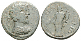 Roman Provincial
PHRYGIA, Hadrianopolis-Sebaste, Septimius Severus (193-211 AD)
AE Bronze (21.5mm, 4.7g)
Obv: AV K CEΠ CEYH Laureate, draped and cuira...