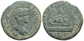 Roman Provincial
CAPPADOCIA, Caesarea: Caracalla (198-217 AD)
AE Bronze (29.1mm, 14.9g)
Obv: AY KAI M AYPHΛI ANTωNINOC; Laureate head right.
Rev: MHTP...