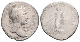 Roman Imperial
Trajan (98-117 AD) Rome
AR Denarius (19.1mm, 2.8g)
Obv: Laureate bust right, slight drapery.
Rev: ALIM ITAL in exergue, Annona standing...