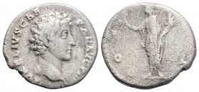Roman Imperial 
Marcus Aurelius (139-161 AD) Rome
AR Denarius (17.9mm, 2.9g)
Obv: AVRELIVS CAESAR AVG PII F. Bare head right, wearing slight beard.
Re...