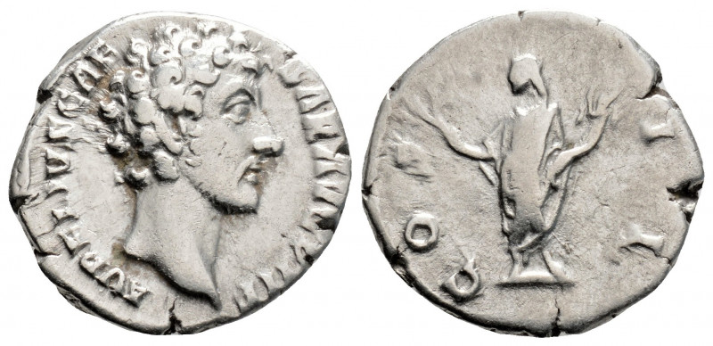 Roman Imperial
Marcus Aurelius (Caesar, 139-161 AD). Rome
AR Denarius (18mm 3g)
...