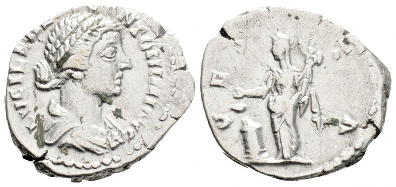 Roman Imperial
Lucilla, Augusta, (164-182 AD) Rome
AR Denarius (19mm 3.1g)
Obv: ...