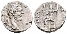 Roman Imperial
Septimius Severus (193-211 AD) Rome
AR denarius (18.8mm, 2.7g)
Obv: L SEPT SEV PERT AVG IMP IIII - laureate head of Septimius Severus r...