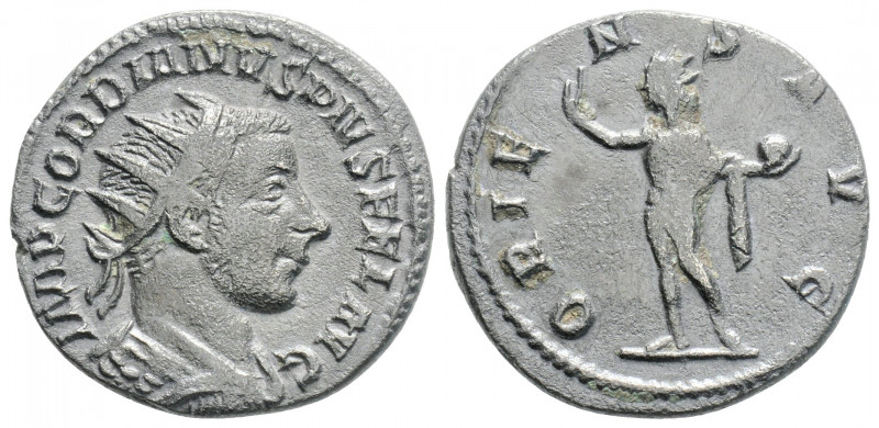 Roman Imperial
Gordian III (238-244 AD) Rome
AR Antoninianus (21mm, 3.4g)
Obv: I...