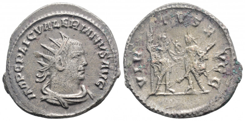 Roman Imperial
Valerian I. (253-260 AD) Antioch
AR Antoninianus (23.9mm, 3.9g)
O...