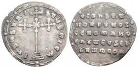 Byzantine
Constantine VII Porphyrogenitus, with Romanus II, (913-959 AD) Constantinople
AR Miliaresion (23.5mm, 2.6g)
Obv: +CONST'T' / ΠORFVROG' / CE ...