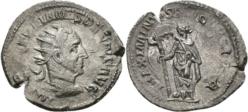 IMPERIO ROMANO. TRAJANO DECIO. Antoniniano. Roma (249-251). A/ Busto radiado y d...