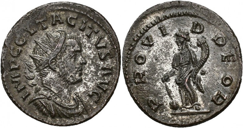 IMPERIO ROMANO. TÁCITO. Antoniniano. Galia (275-276). A/ Busto radiado, drapeado...