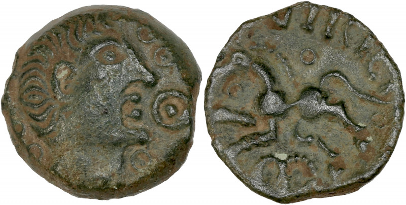 Pagus - Catuslugi (50-40 av J.C.) - Sanctuaire de Bois l'Abbé - Bronze - Viirici...