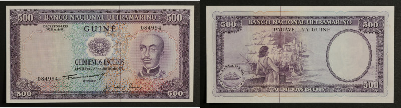 Guinée - 500 Escudos - 1971
Épinglage:0
Plis:0
Manque: 0
Autres: 0
SPL