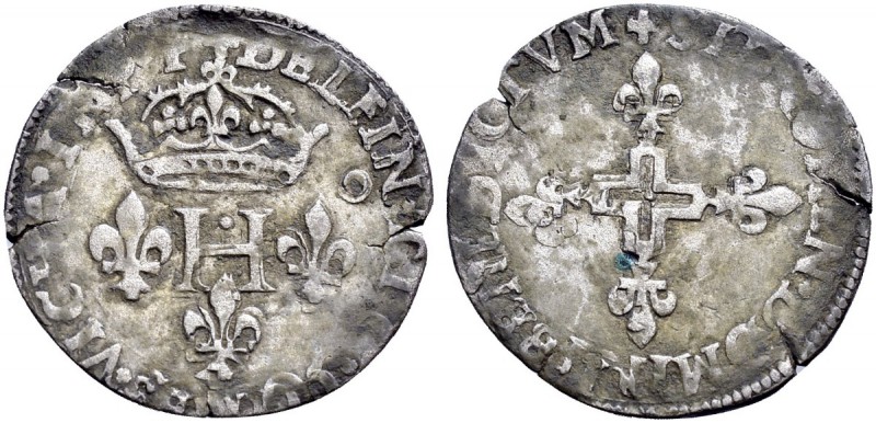 Monete di zecche italiane 
 Desana 
 Delfino Tizzone, 1583-1598. 
 Pignatella...