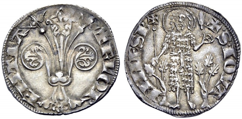 Monete di zecche italiane 
 Firenze 
 Repubblica, 1189-1533. 
 Fiorino grosso...