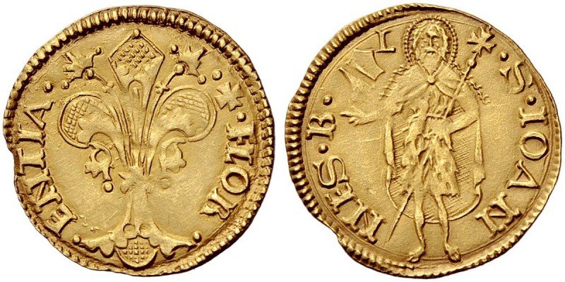 Monete di zecche italiane 
 Firenze 
 Repubblica, 1189-1533. 
 Fiorino largo ...