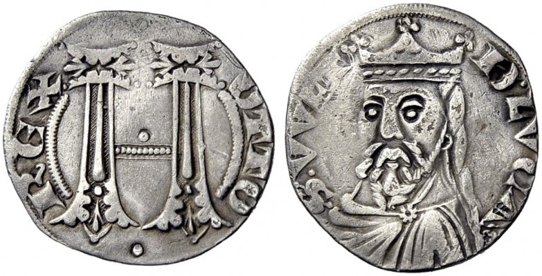 Monete di zecche italiane 
 Lucca 
 Repubblica, sec. XIII. Emissioni a nome di...