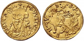 Monete di zecche italiane 
 Lucca 
 Giovanni di Boemia, 1331-1333. 
 Ducato sec XVI, AV 3,46 g. S·VVLTVS – DE LVCA Busto drappeggiato del Volto San...