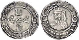 Monete di zecche italiane 
 Lucca 
 Giovanni di Boemia, 1331-1333. 
 Grossone da 6 soldi sec. XVI, AR 3,48 g. CAROLVS IMPERATOR intorno alle letter...