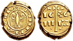 Monete di zecche italiane 
 Messina 
 Federico II di Svevia, re di Sicilia 1198-1250, imperatore dal 1220. 
 Multiplo di tarì Messina 1221-1230 ?, ...