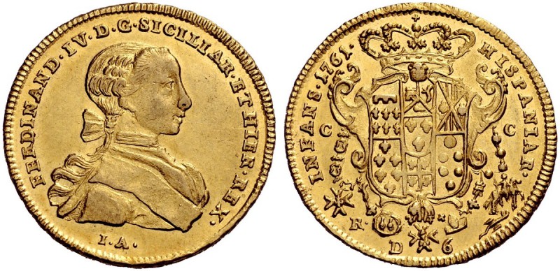 Monete di zecche italiane 
 Napoli 
 Ferdinando IV (poi I) di Borbone, 1759-18...