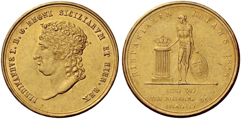 Monete di zecche italiane 
 Napoli 
 Ferdinando I (gi