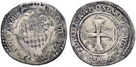 Monete di zecche italiane 
 Piombino 
 Giacomo VII Appiani, 1594-1603. 
 Grosso 1598, AR 2,77 g. IAC VII ARAG D APP PRIN PLVMB Stemma coronato, bip...