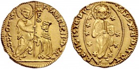Monete di zecche italiane 
 Rodi, I Cavalieri dell’Ordine di San Giovanni di Rodi 
 Fra Fabrizio del Carretto, 1513-1521. Ducato, AV 3,50 g. F FABRI...