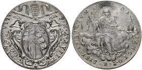 Monete di zecche italiane 
 Roma 
 Pio VII (Gregorio Chiaramonti, 1800-1823). 
 Scudo romano anno XVIII-1818 Bologna. CNI 18. Muntoni 37b. Pagani 8...