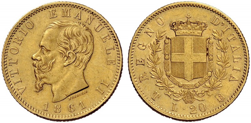 Monete di zecche italiane 
 Savoia 
 Regno d’Italia. Vittorio Emanuele II, 186...