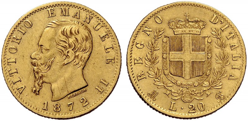 Monete di zecche italiane 
 Savoia 
 Regno d’Italia. Vittorio Emanuele II, 186...