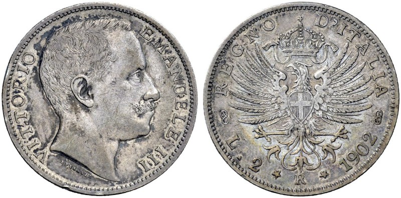 Monete di zecche italiane 
 Savoia 
 Vittorio Emanuele III, 1900-1946. 
 Da 2...