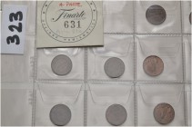 Monete di zecche italiane 
 Savoia 
 Lotto di quattordici monete. 
 Centesimo 1903, 1904, 1905, 1908, 1909, 1910, 1911, 1912, 1913, 1914, 1915, 191...