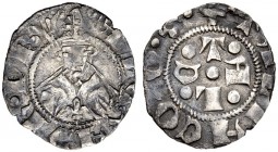 Monete di zecche italiane 
 Tagliacozzo 
 Giacomo Orsini conte a nome di Papa Alessandro V, 1510. Bolognino, AR 0,67 g. ALEXANDR PP V Busto mitrato ...