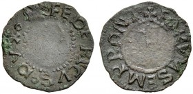 La collezione DPF di monete del Ducato d'Urbino 
 Fossombrone 
 Federico di Montefeltro, 1444-1482. Picciolo, Mist. 0,44 g. FEDERICVS DVX Stemma fel...