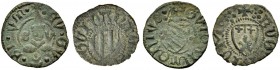 La collezione DPF di monete del Ducato d'Urbino 
 Gubbio 
 Lotto di due monete. Guidantonio di Montefeltro, 1404-1412 
 Picciolo, Mist. CNI 3. Picc...