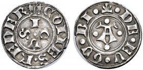 La collezione DPF di monete del Ducato d'Urbino 
 Gubbio 
 Federico di Montefeltro, 1444-1482 
 Bolognino, AR 0,93 g. COMES FEDER nel campo lettere...