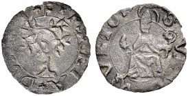 La collezione DPF di monete del Ducato d'Urbino 
 Gubbio 
 Francesco Maria I della Rovere, 1508-1516 e 1521-1538 
 Quattrino, Mist. 0,53 g. F MARIA...