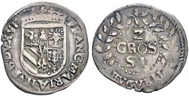 La collezione DPF di monete del Ducato d'Urbino 
 Gubbio 
 Francesco Maria II della Rovere, 1574-1624 
 Da 2 grossi, AR 2,48 g. FRANC MARIA II VRB ...