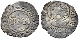 La collezione DPF di monete del Ducato d'Urbino 
 Pesaro 
 Pandolfo e Galeazzo Malatesta, 1438-1441 
 Quattrino, Mist. 0,56 g. + DE MALATESTIS nel ...