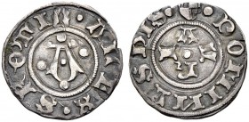 La collezione DPF di monete del Ducato d'Urbino 
 Pesaro 
 Alessandro Sforza, 1445-1473 
 Bolognino, AR 0,82 g. ALEX SFORT nel campo grande A tra q...