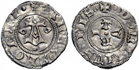 La collezione DPF di monete del Ducato d'Urbino 
 Pesaro 
 Alessandro Sforza, 1445-1473 
 Bolognino, AR 0,83 g. ALEX SFORT nel campo grande A, dive...