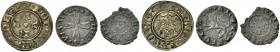 La collezione DPF di monete del Ducato d'Urbino 
 Pesaro 
 Lotto di tre monete comprendente un bolognino con la A a forma di morso da cavallo 
 Bol...