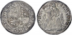 La collezione DPF di monete del Ducato d'Urbino 
 Pesaro 
 Giovanni Sforza, 1489-1500 e 1503-1510 
 Grosso, AR 2,14 g. IO S DI ARA CO COTI PISAV D ...