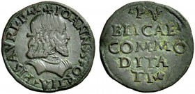 La collezione DPF di monete del Ducato d'Urbino 
 Pesaro 
 Giovanni Sforza, 1489-1500 e 1503-1510 
 Soldo, AE 1,58 g. IOANNES SFORTIA PISAVRI P Bus...