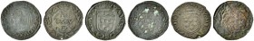 La collezione DPF di monete del Ducato d'Urbino 
 Pesaro 
 Lotto di tre monete. Lorenzo de Medici, 1516-1519 
 Quattrino (3), Mist. CNI 1, 2 e 3. C...