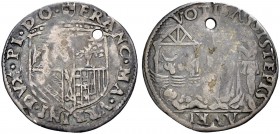 La collezione DPF di monete del Ducato d'Urbino 
 Pesaro 
 Francesco Maria I della Rovere, 1521-1538 
 Grosso, AR 1,68 g. FRANC MA VRBINI DVX PI DO...